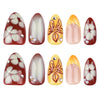 12 Sizes-24 Pcs Press On Nails JP3950