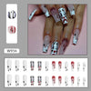 12 Sizes-24 Pcs Press On Nails W956