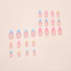 12 Sizes-24 Pcs Press On Nails W2067