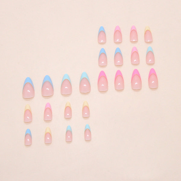 12 Sizes-24 PcsPress On Nails W2067