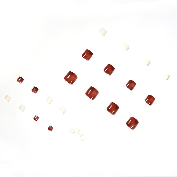12 Sizes-24 Pcs Press On Nails JP1176