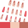 12 Sizes-24 Pcs Press On Nails JP1712