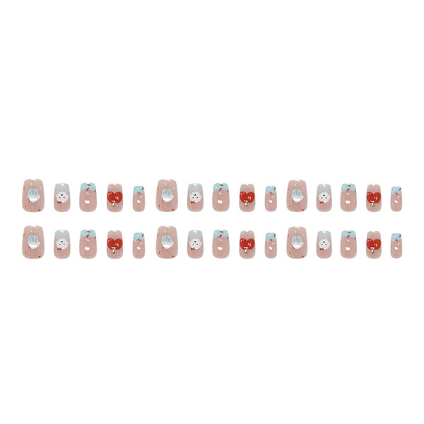 15 Sizes-30 PcsPress On Nails R967