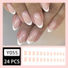 12 Sizes-24 Pcs Press On Nails Y055