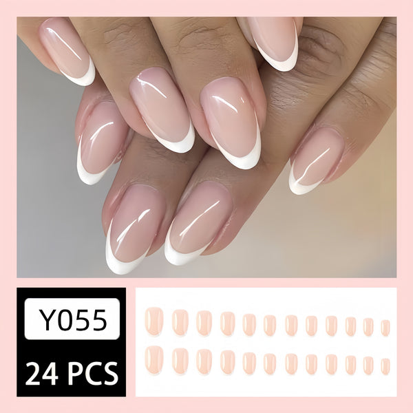 12 Sizes-24 Pcs Press On Nails Y055