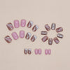 12 Sizes-24 Pcs Press On Nails W1002