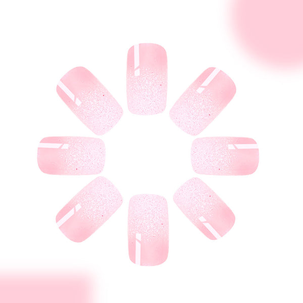12 Sizes-24 Pcs Press On Nails C944