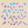 12 Sizes-24 Pcs Press On Nails Y1912