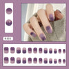 12 Sizes-24 Pcs Press On Nails R281
