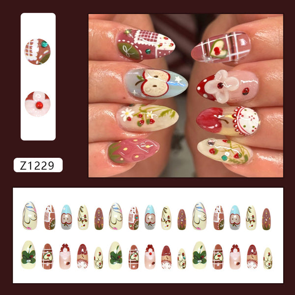 30 Pcs Press On Nails Z1229