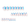 12 Sizes-24 Pcs Press On Nails JP2539