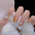 12 Sizes-24 Pcs Press On Nails Z445