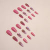 12 Sizes-24 Pcs Press On Nails Z796