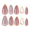 12 Sizes-24 Pcs Press On Nails JP3787