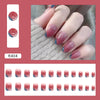12 Sizes-24 Pcs Press On Nails R404
