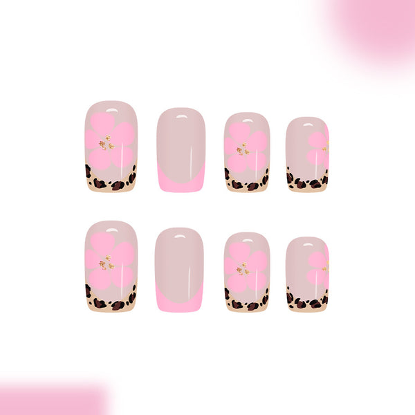 12 Sizes-24 Pcs Press On Nails C1597