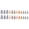 12 Sizes-24 Pcs Press On Nails Z956
