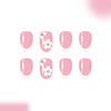12 Sizes-24 Pcs Press On Nails C1056