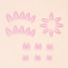12 Sizes-24 Pcs Press On Nails W1508