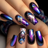 12 Sizes-24 Pcs Press On Nails Y1554
