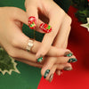 12 Sizes-24 Pcs Press On Nails JP2778