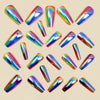 12 Sizes-24 Pcs Press On Nails Y1513