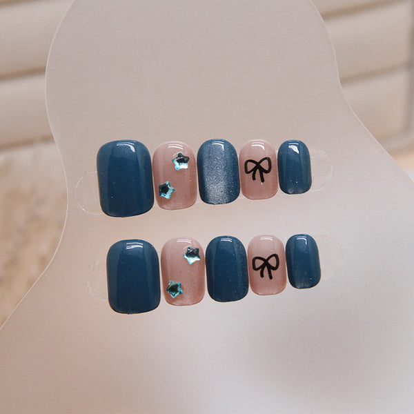 12 Sizes-24 Pcs Press On Nails MY061