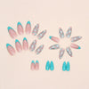 12 Sizes-24 Pcs Press On Nails W1039