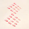 12 Sizes-24 Pcs Press On Nails W743