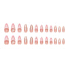 12 Sizes-24 Pcs Press On Nails Z947