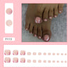 12 Sizes-24 Pcs Press On Nails F113