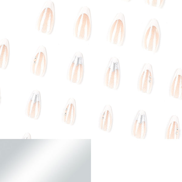 12 Sizes-24 Pcs Press On Nails JP2572