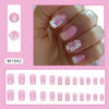 12 Sizes-24 Pcs Press On Nails W1042