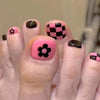 12 Sizes-24 Pcs Press On Nails F102