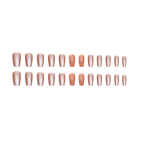 12 Sizes-24 Pcs Press On Nails MY018