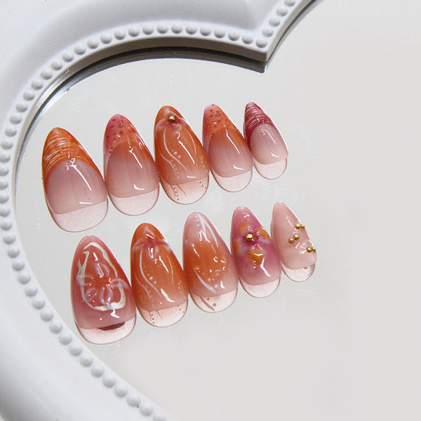 30 Pcs Press On Nails Z949