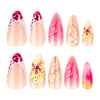 12 Sizes-24 Pcs Press On Nails JP3852
