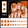 12 Sizes-24 Pcs Press On Nails C2052