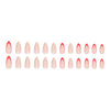 12 Sizes-24 Pcs Press On Nails W615