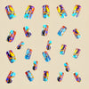 12 Sizes-24 Pcs Press On Nails Y425