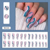 12 Sizes-24 Pcs Press On Nails W266