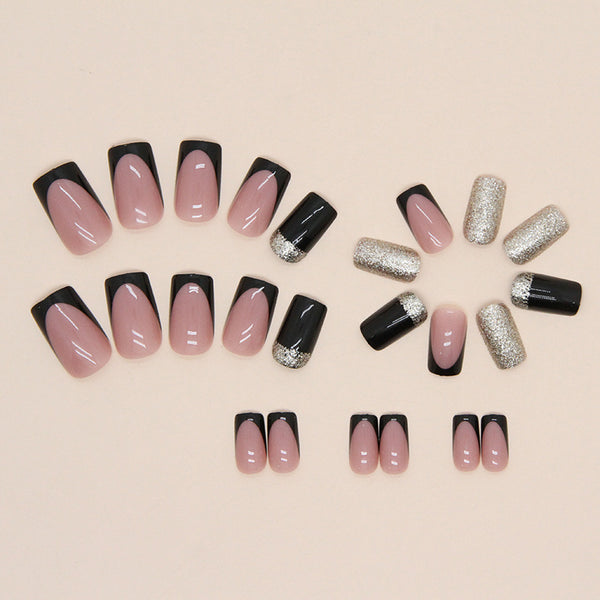 12 Sizes-24 Pcs Press On Nails W552