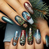 12 Sizes-24 Pcs Press On Nails Y1291