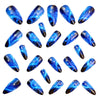 12 Sizes-24 Pcs Press On Nails Y1326