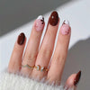 12 Sizes-24 Pcs Press On Nails W1771