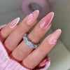 12 Sizes-24 PcsPress On Nails Z854
