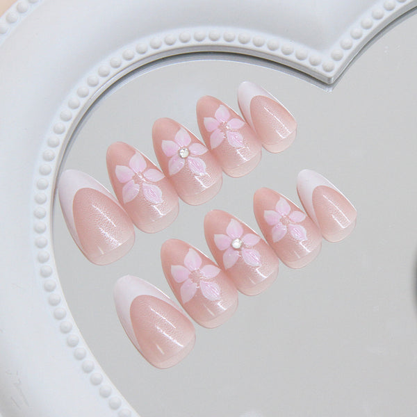 12 Sizes-24 PcsPress On Nails Z1129