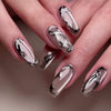 12 Sizes-24 Pcs Press On Nails W1963