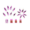 12 Sizes-24 Pcs Press On Nails Y258
