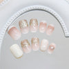 12 Sizes-24 Pcs Press On Nails R946